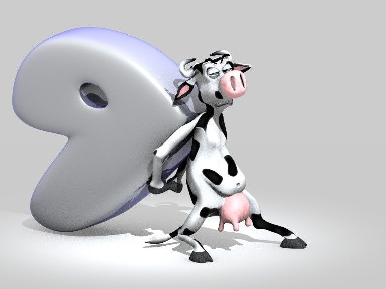 Неравнодушные творцы все же объединили логотип Gentoo и образ коровы 