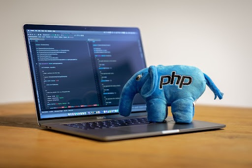 Маскот PHP в виде мягкой игрушки